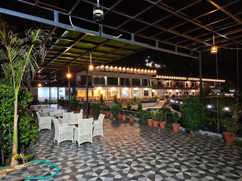The Grand Haveli Resort Night Outdoor Area